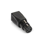 DMX to RJ45 Connector - RJ45 Ethernet to 3 Pin XLR DMX Female & Male Adapter Set