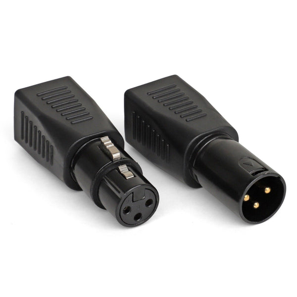 XLR 5 Pin Female to Female Adapter Cable Dmx Ethernet Adapter for Stage