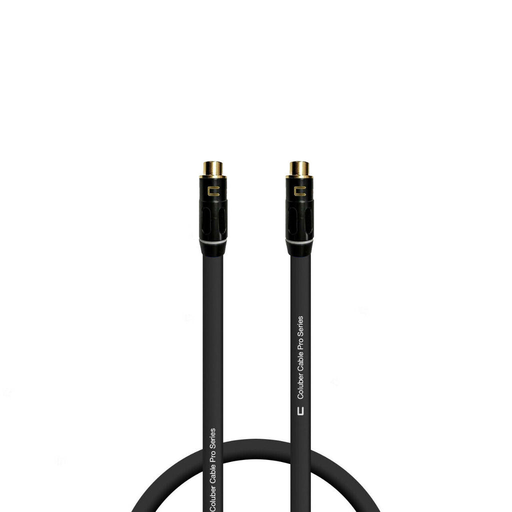 RCA Female Unbalanced Premium Phono Audio Cable - Custom Length, Color –  Coluber Cable