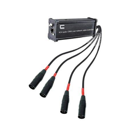 4-Channel 5-Pin XLR AES/DMX Snake